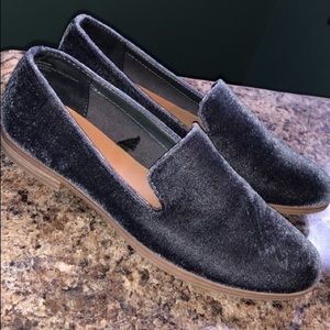Velvet loafers